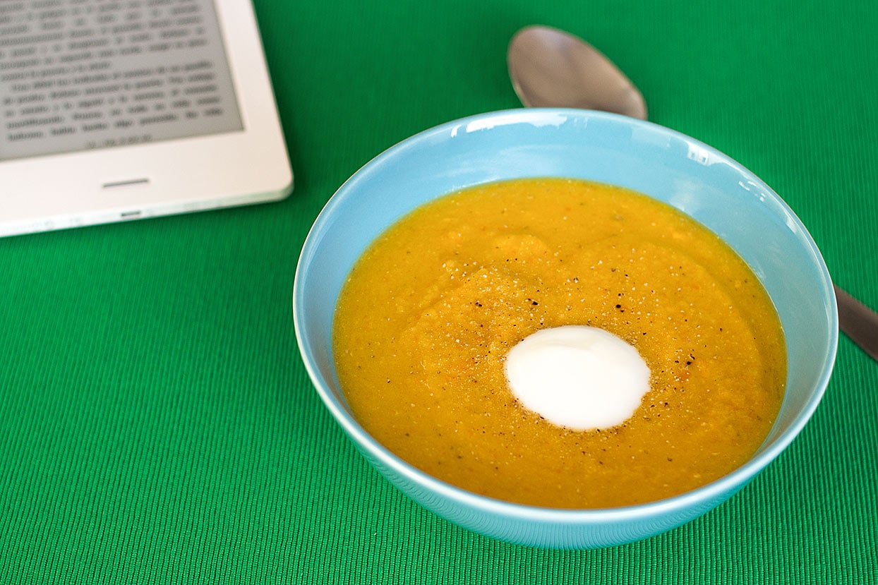 Carrot and Red Lentil Soup