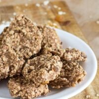 2 Ingredient Fitness Cookies. For when you need an energy boost | #vegan #cookie | hurrythefoodup.com