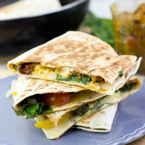 Badass Vegetarian Quesadilla Recipes | Hurry The Food Up