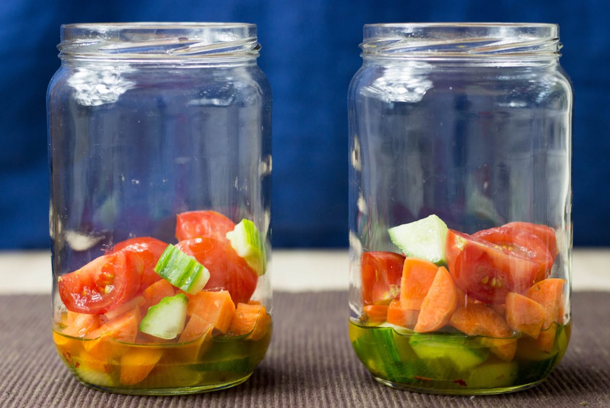 Salad in a Jar  Easy and Healthy Work Lunch Ideas