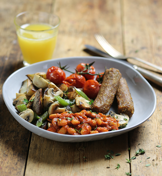 english vegan breakfast