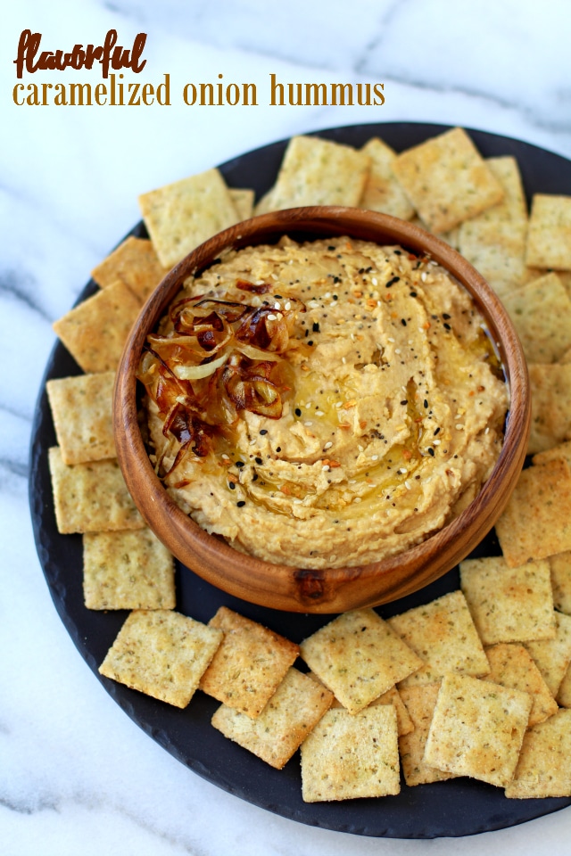 Caramelized Onion Hummus Caramelized Onion Hummus