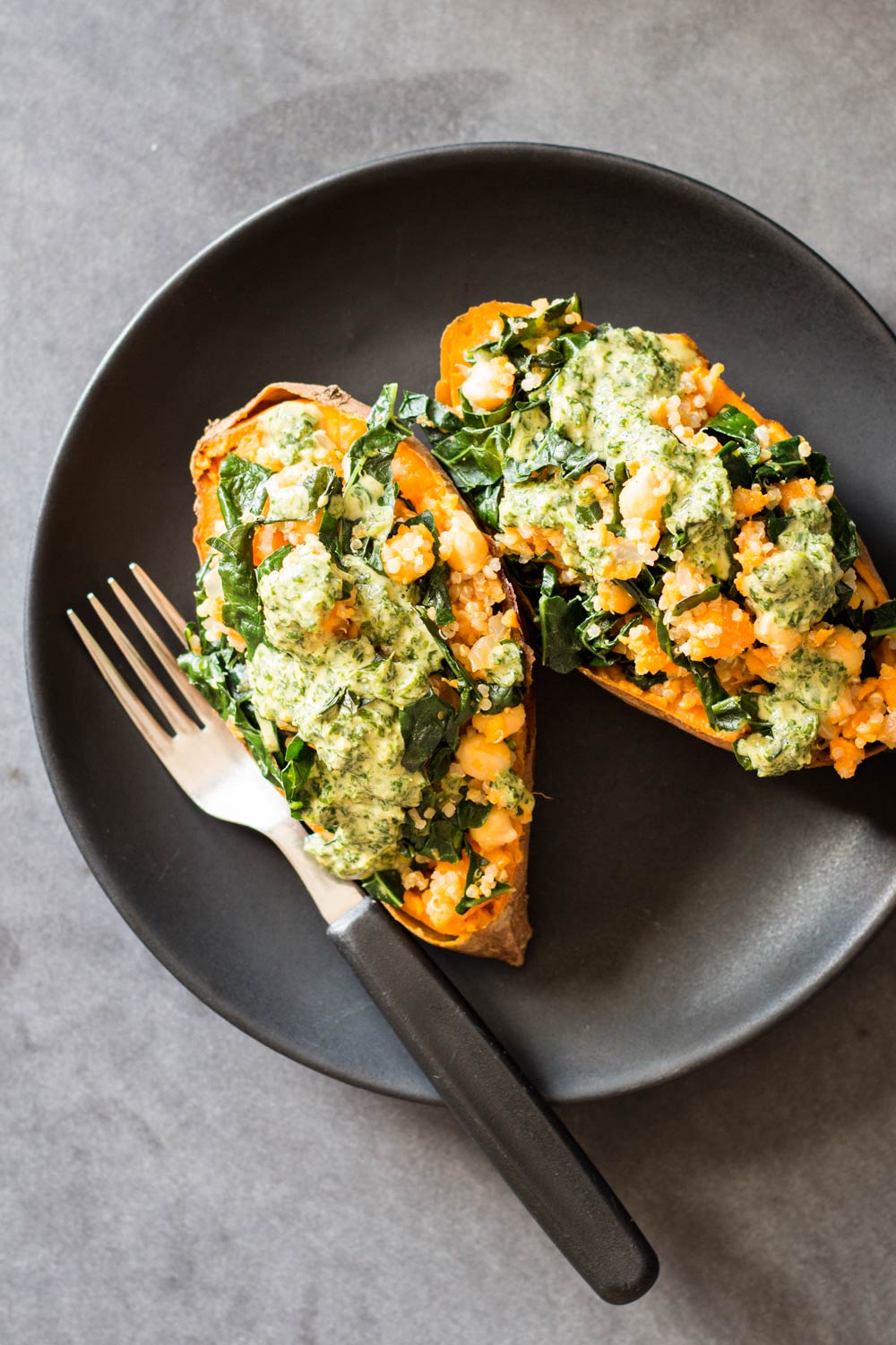 Quinoa Kale Stuffed Sweet Potatoes Quinoa Kale Stuffed Sweet Potatoes
