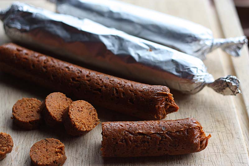 Vegan Chorizo Sausages Vegan Chorizo Sausages