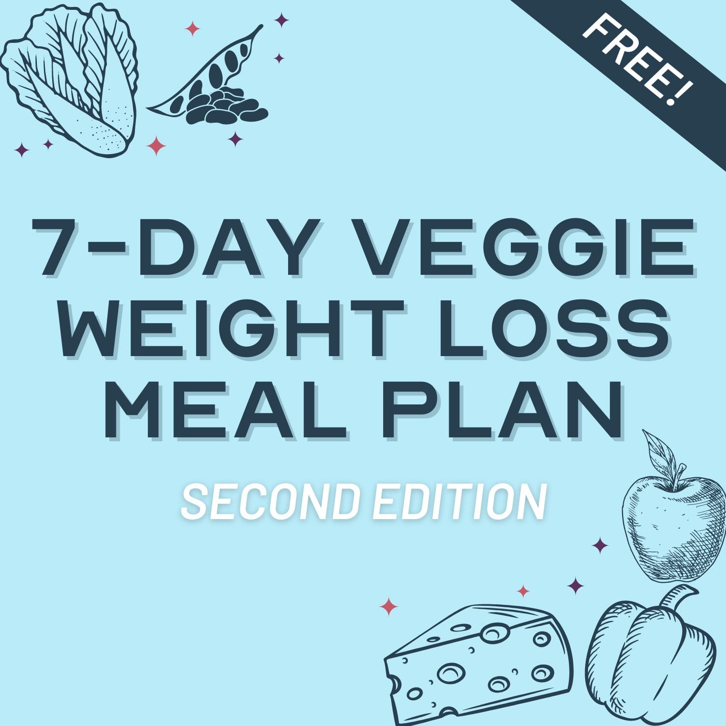 7 Day Vegetarian Weight Loss Meal Plan 1500 Kcal Day Free Download