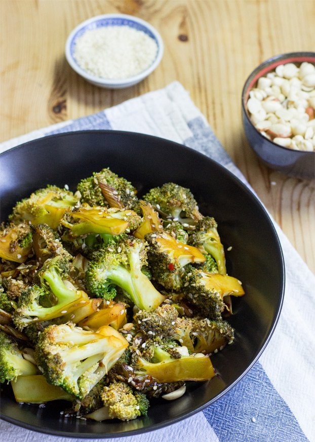 Vegan Broccoli Salad - High in Protein, Low in Carbs, Ready in 12 mins