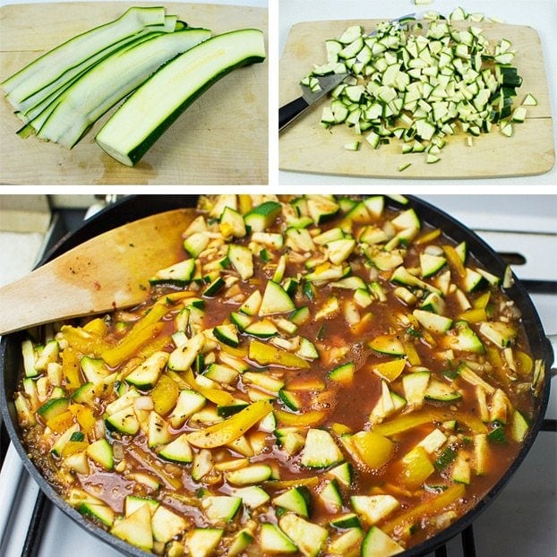 Vegetarian Zucchini Lasagna - better than any meat contemporary | hurrythefoodup.com