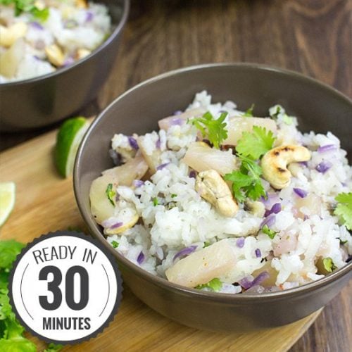 Pineapple Fried Rice - The Ultimate Combo | hurrythefoodup.com