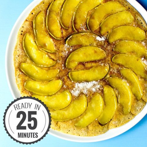 Dutch Apple Pancakes - Modernized! | hurrythefoodup.com