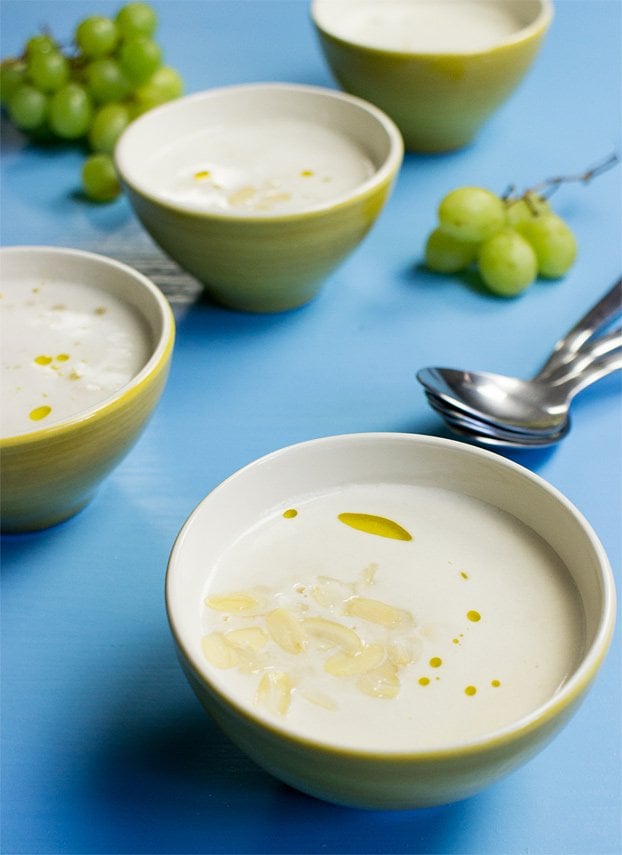 White Gazpacho - The delicious Spanish Garlic Soup