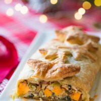 Vegetable Wellington - Feast on this! - vegetable wellington ready to serve #vegetarian #meat alternative | hurrythefoodup.com - 10