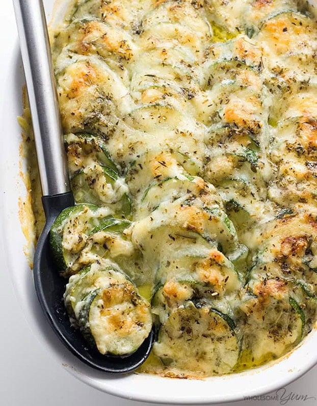 Zucchini Casserole - 21 Vegetarian Dinner Ideas | hurrythefoodup.com