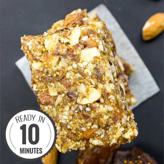 Raw Energy Bars – cut the junk