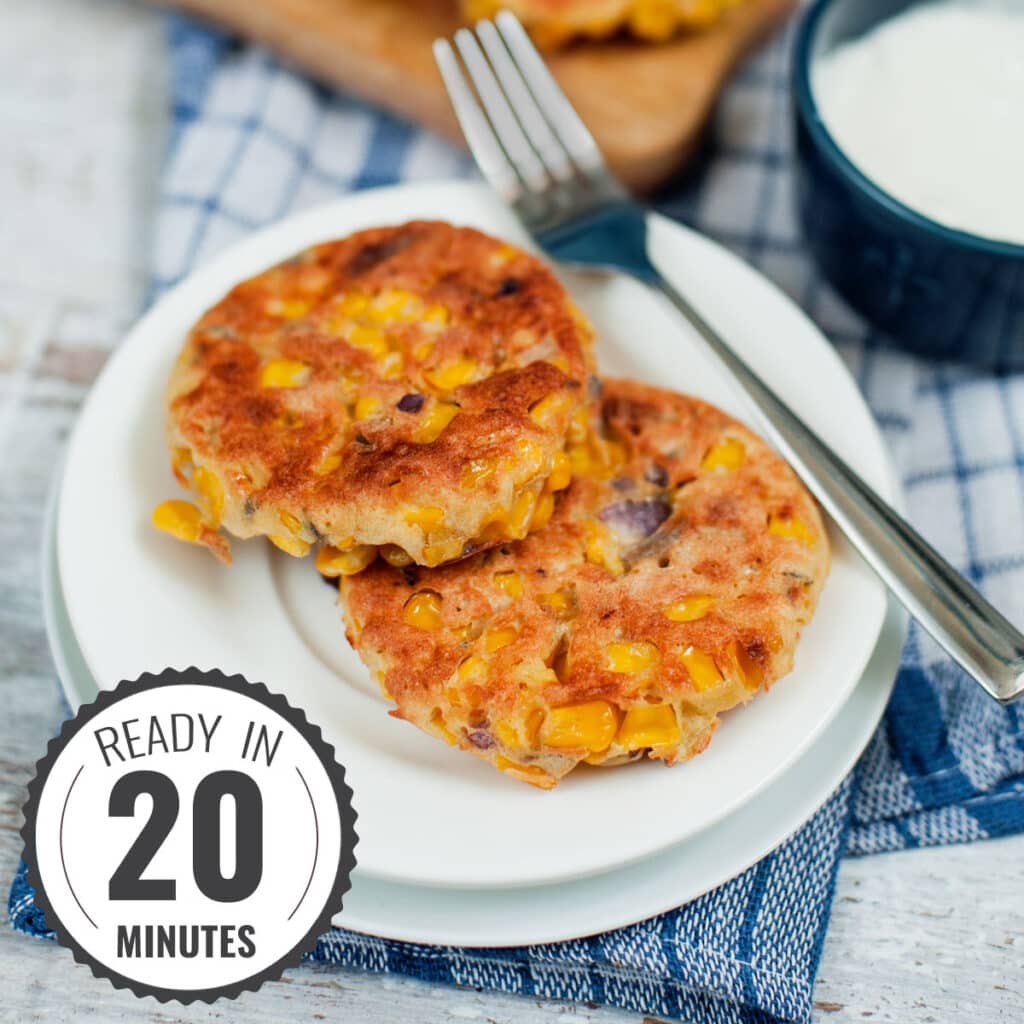 Easy Sweetcorn Fritters: A Firm Family Favourite!