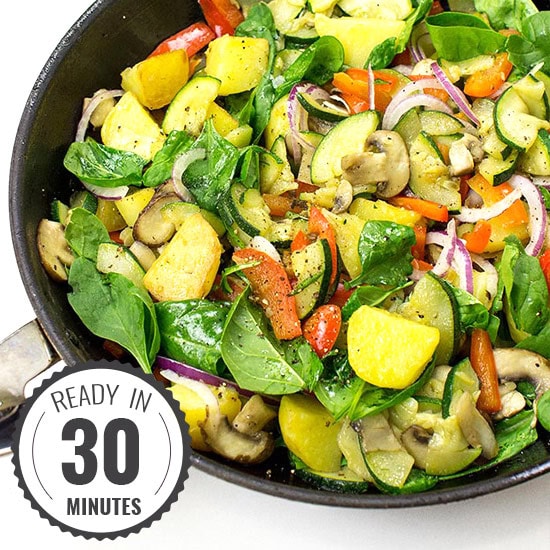 Crispy Potato Medley