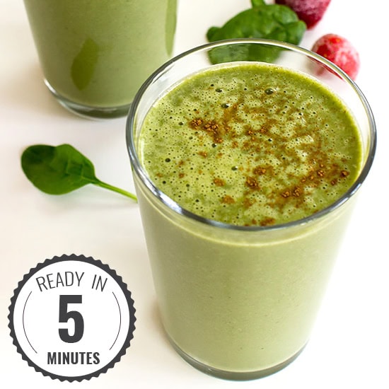 Spinach for Breakfast Smoothie