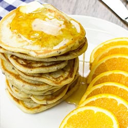 No Egg Pancakes – Rising to the Occasion | hurrythefoodup.com