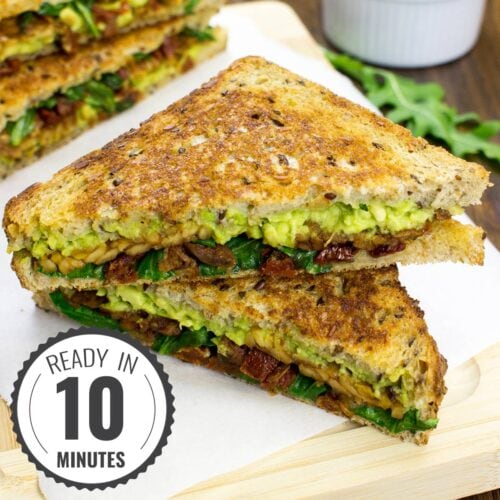 Tempeh Sandwich – Give in to Temptation | hurrythefoodup.com