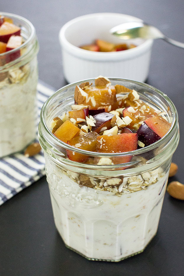 Plum, Granola, and Yogurt Parfait Cups - Whole Food Bellies