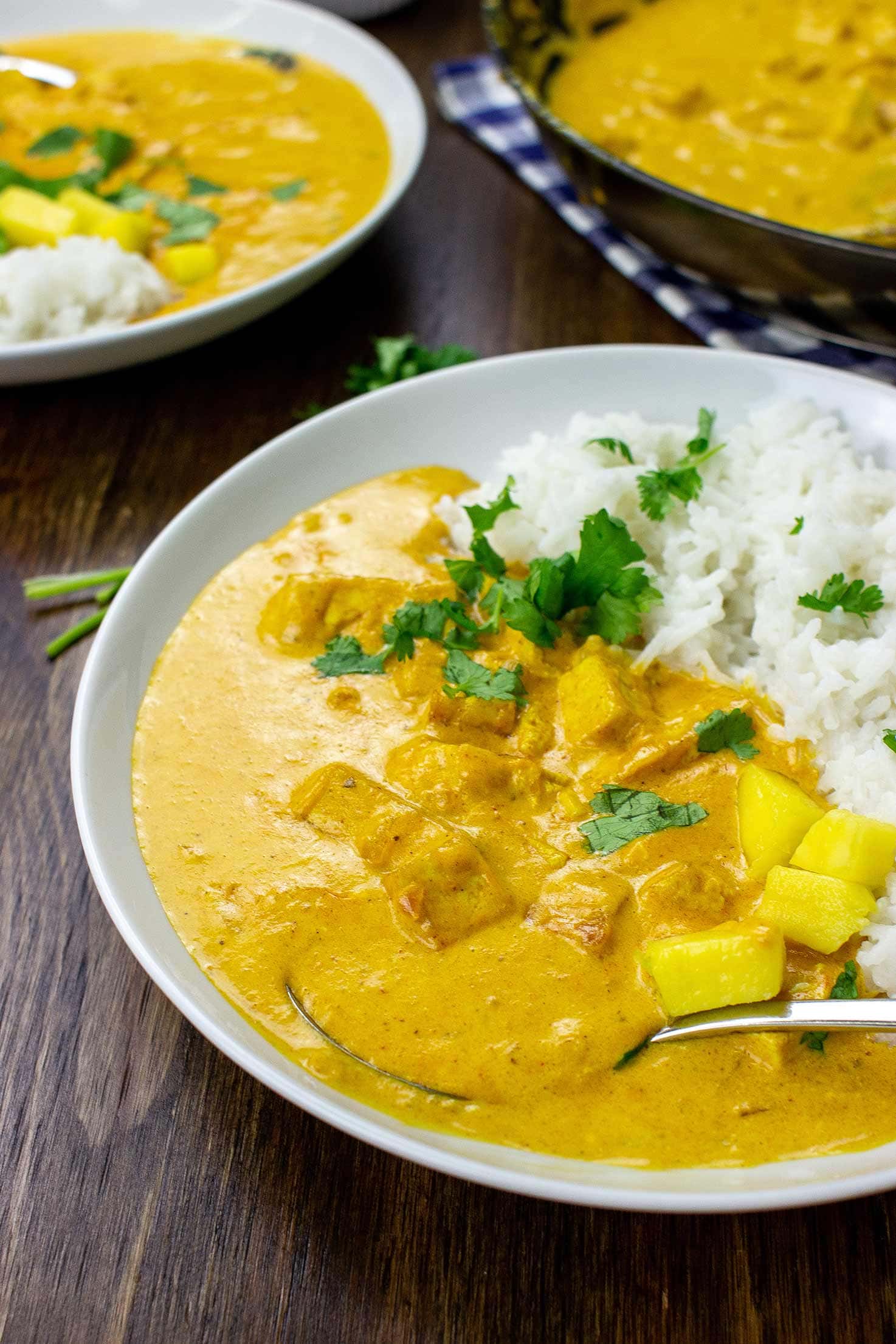 Putengeschnetzeltes In Curry Mango Sauce — Rezepte Suchen