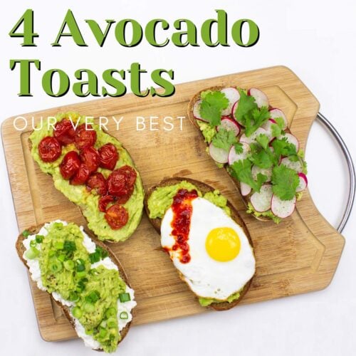 4 Dazzling Avocado Toast Recipes – No. 3 is a Must! | hurrythefoodup.com