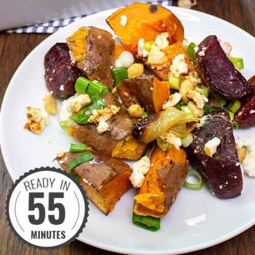 Sweet Potato and Feta Bake (Yams Bake) | Hurry The Food Up