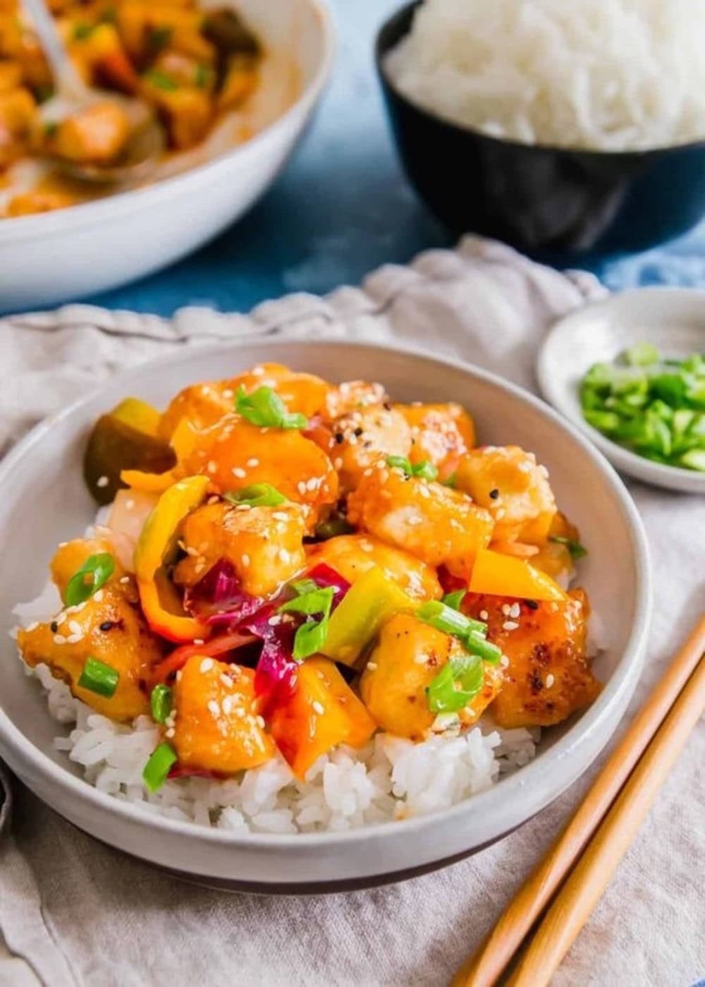 sweet and sour tofu sweet and sour tofu