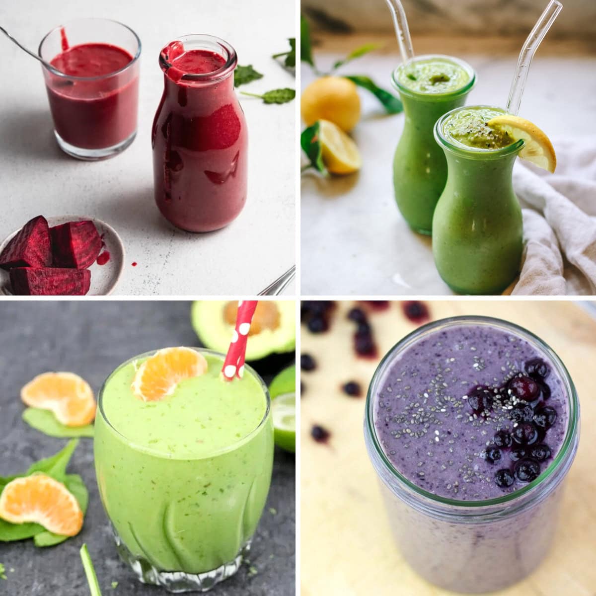 Top 100+ imagen healthy smoothie recipes for weight loss