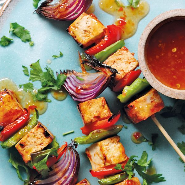 Sweet Chili Tofu Kebabs Sweet Chili Tofu Kebabs