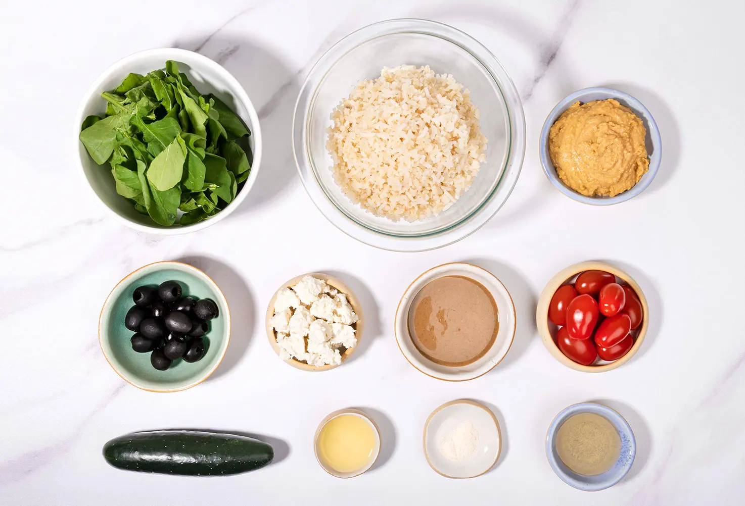 Mediterranean Rice Bowls (MAKE AHEAD & MEAL PREP!)