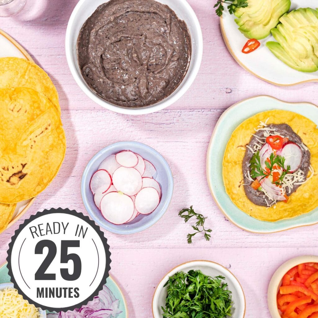 Healthy Refried Beans and Tortillas – Cut the fat, not the flavour!