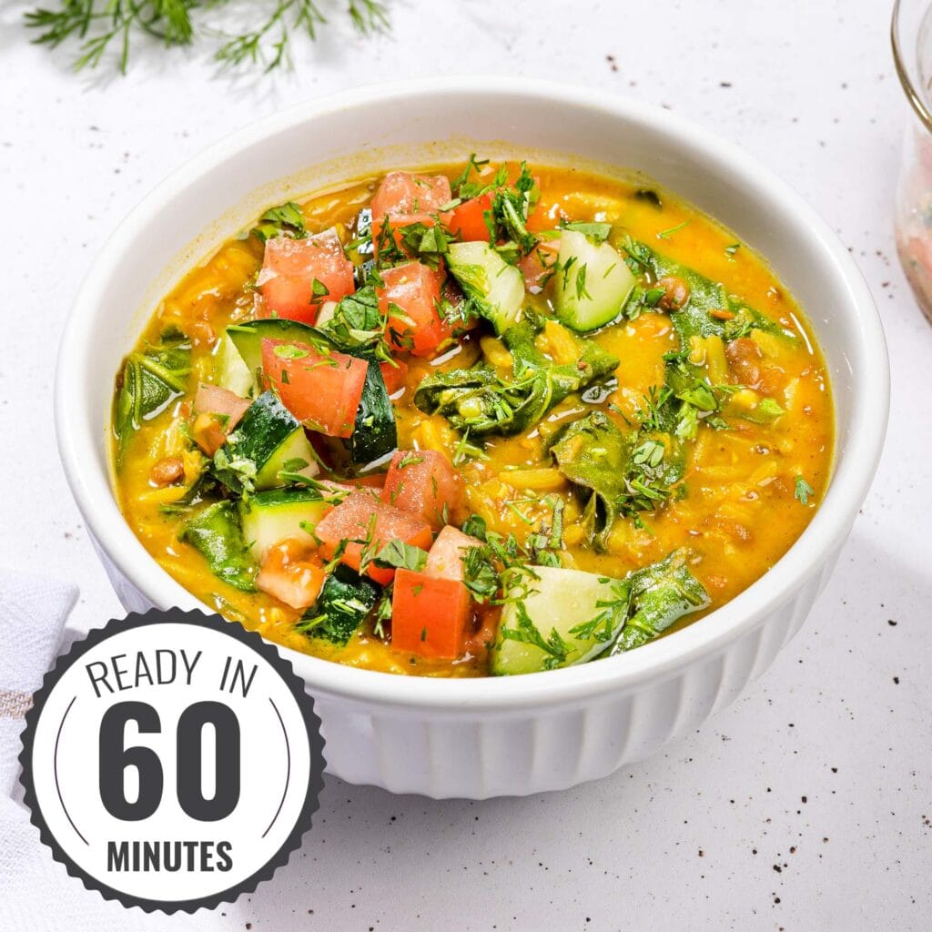 Diet Dal Khichdi & Kachumber Salad – DAL-icious!