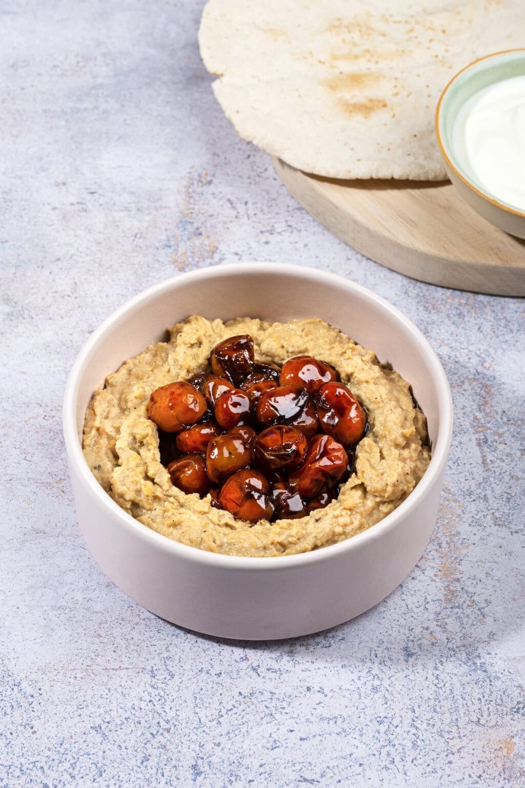 Healthy Masabacha Hummus upgraded! Hurry The Food Up