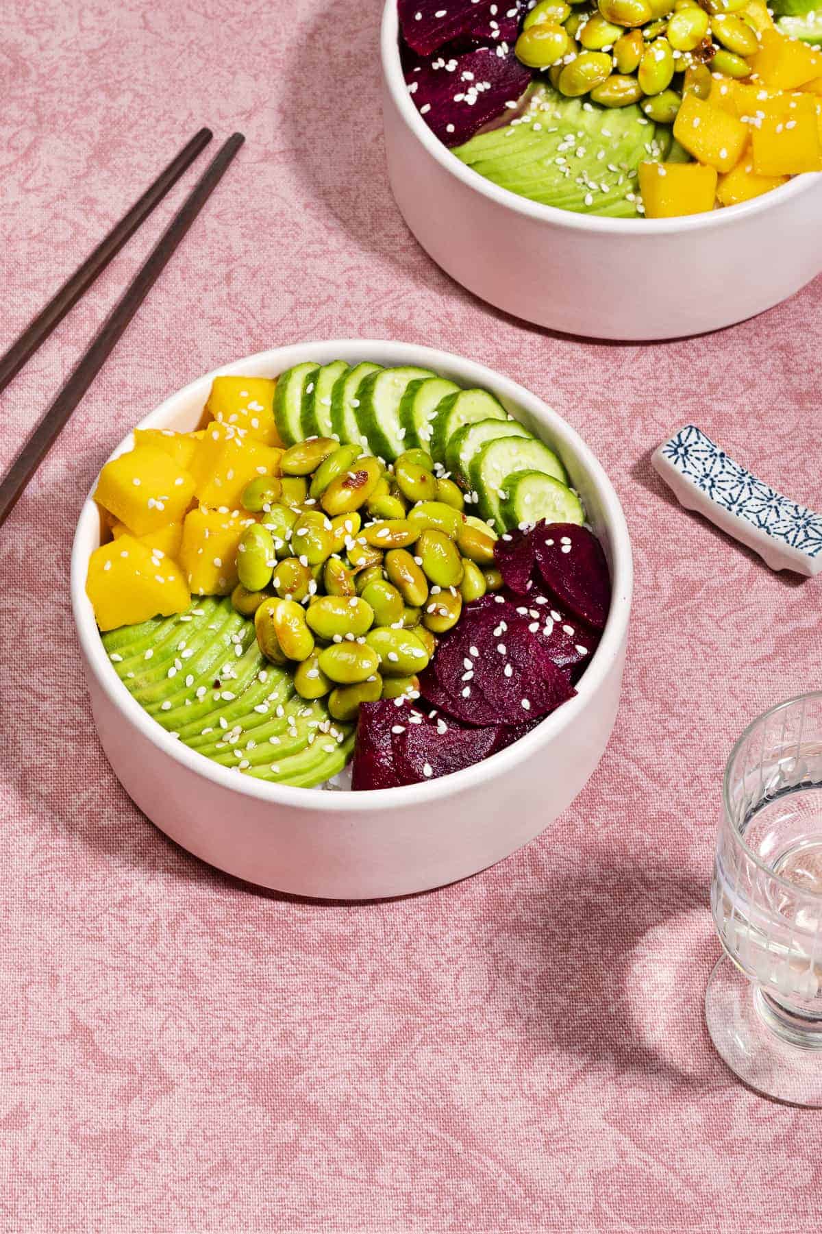 Vegetarian Poke Bowl - A Blissful Bowl!