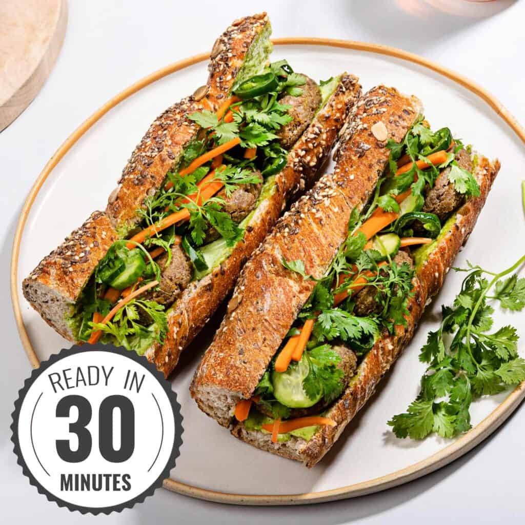 Vegetarian Banh Mi – The Super Sandwich