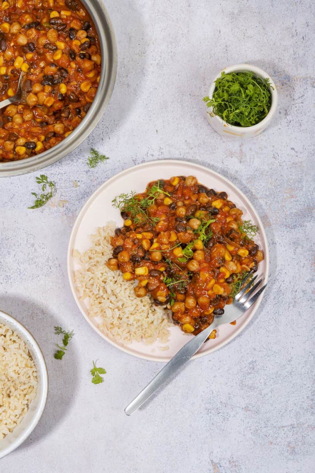 Healthy Vegan Mexican Bean Stew Hurry The Food Up