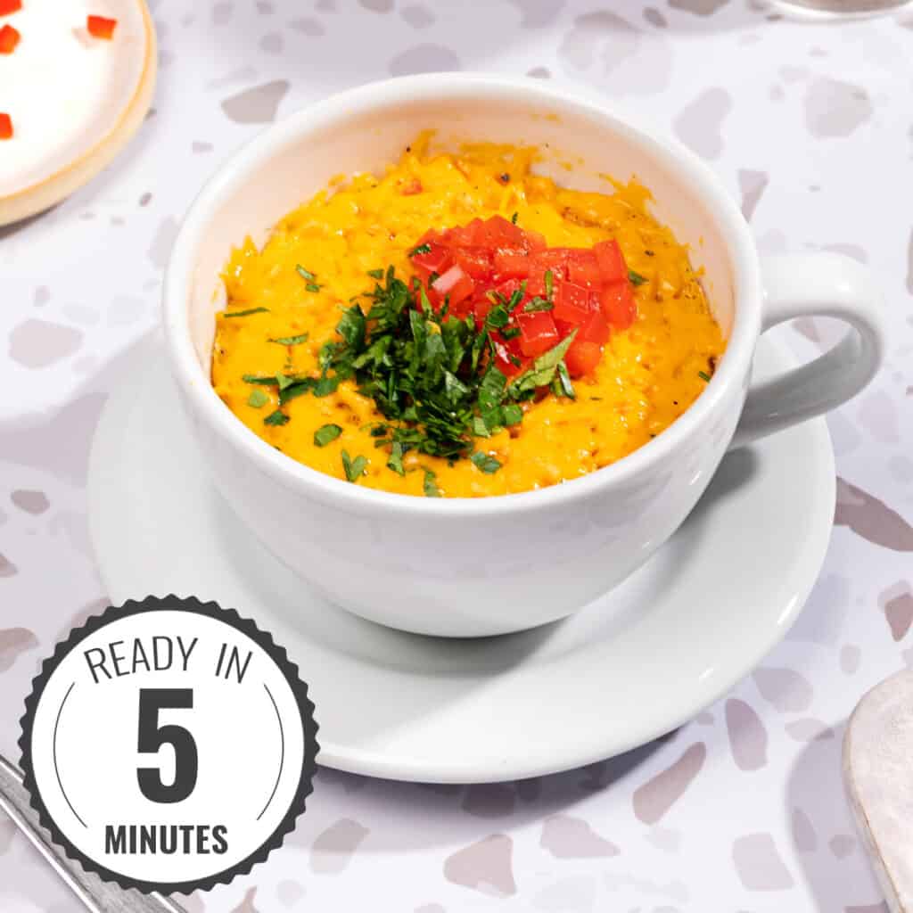 3 Ingredient Microwave Mug Omelette