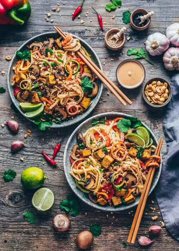 vegan pad thai vegan pad thai