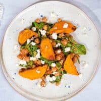 A plate of roasted sweet potato salad | Hurry The Food Up - 8