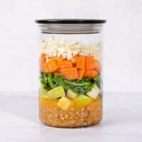 A closed jar of buckwheat salad | Hurry The Food Up - 8
