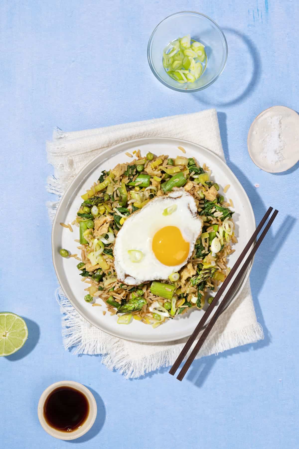 Healthy Spring Vegetable Fried Rice Recipe   Hurry The Food Up - 66