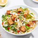 High Protein Vegetarian Soup Recipes - Featured Image | Hurry The Food Up