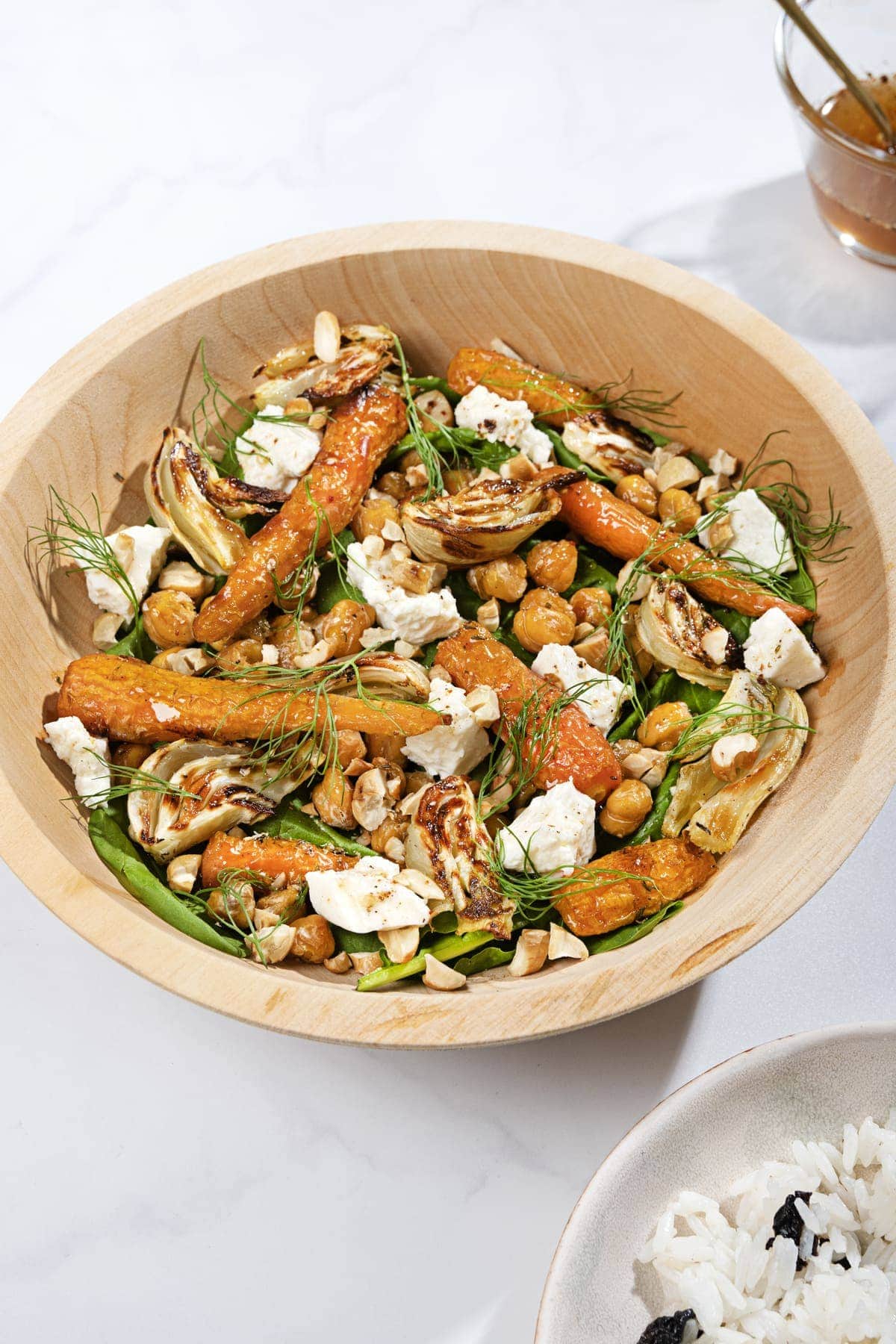 Roasted Fennel and Carrots with Chickpea  23g Protein  - 81