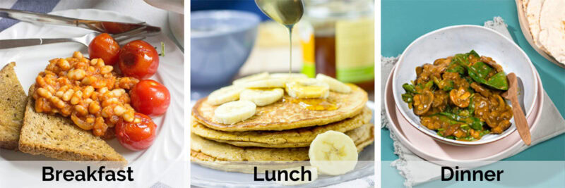 High Protein Vegetarian Meal Plan – Build Muscle and Tone Up!
