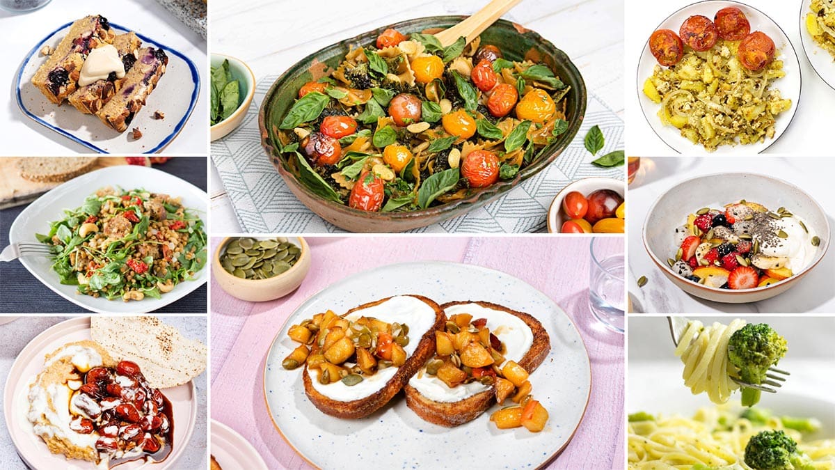 Vegetarian Meal Plan Pack for Beginners – Free Meal Plan | Hurry The Food Up
