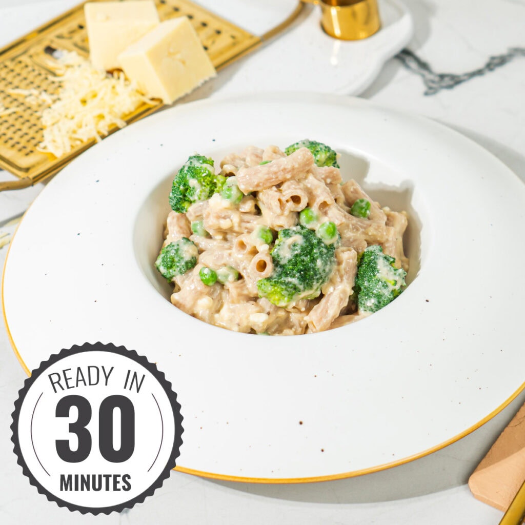 Healthy Mac and Cheese (Low fat, high protein!)