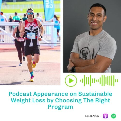 Podcast Appearance on Sustainable Weight Loss By Choosing The Right Program | Hurry The Food Up
