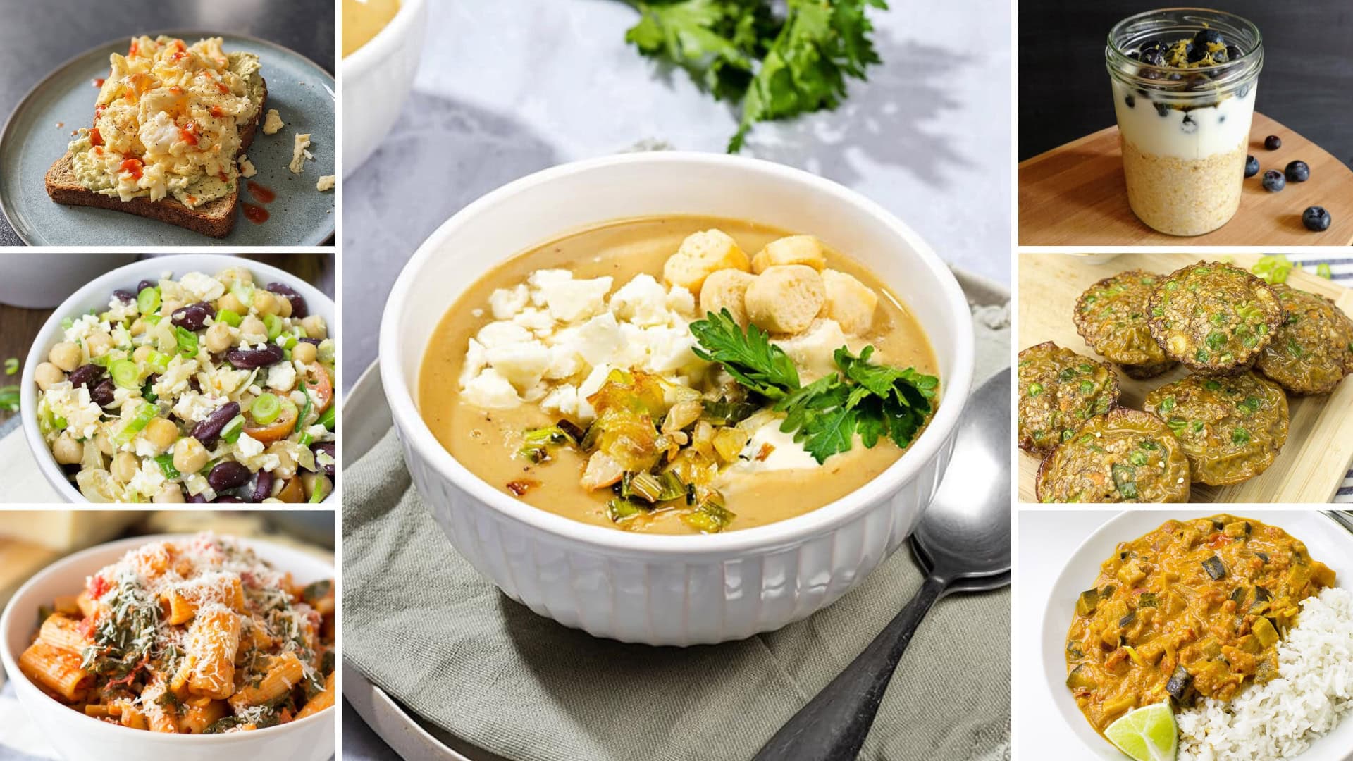 Flavourful Lunches - tasty veggie meal plan | Hurry The Food Up