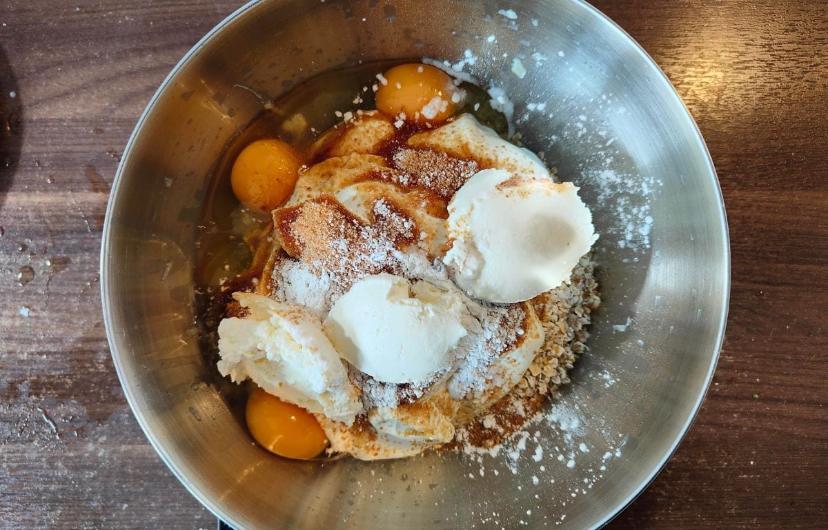 Baked Oats batter