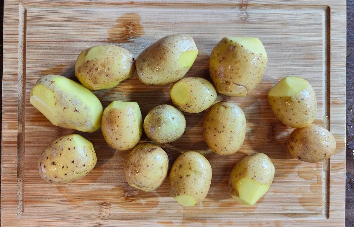 Uncooked potatoes :(